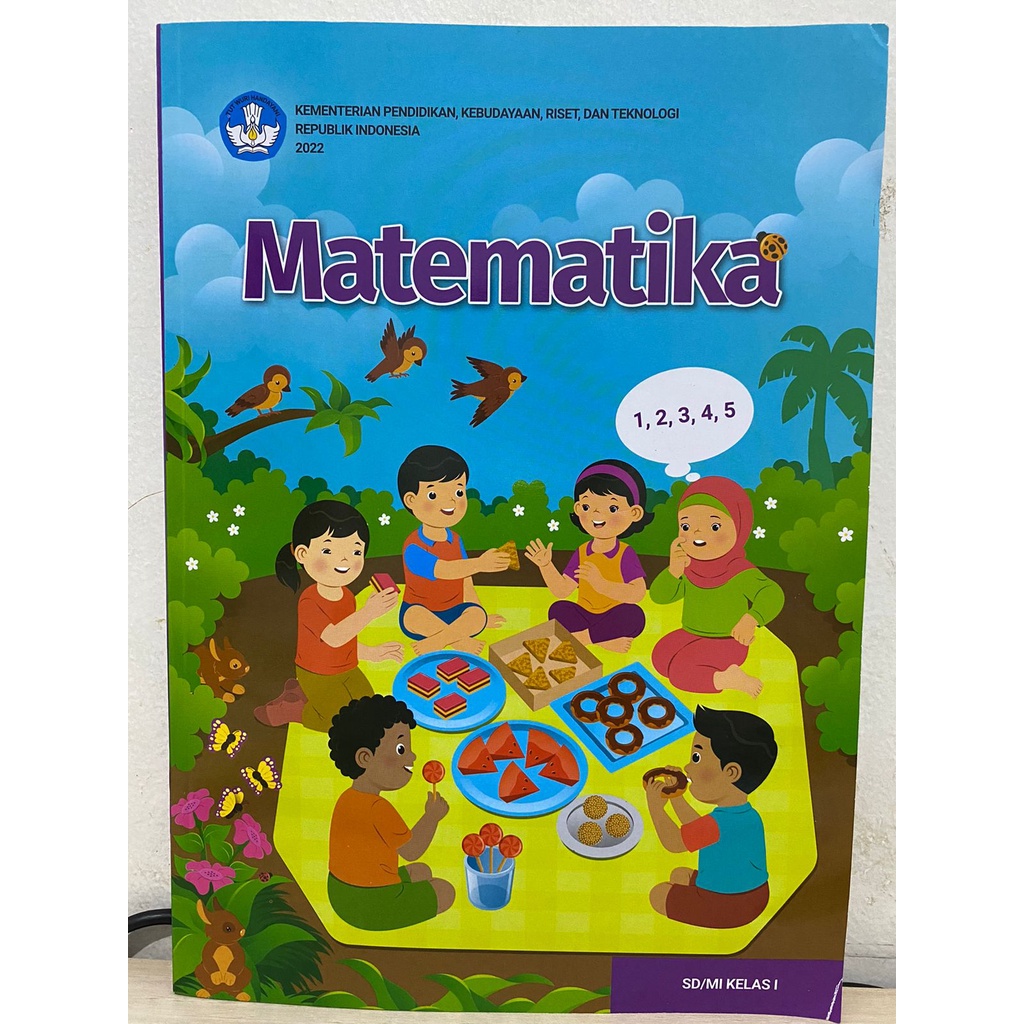 Jual BUKU MATEMATIKA KELAS 1 SD/MI KURIKULUM MERDEKA EDISI TERBARU/NEW ...