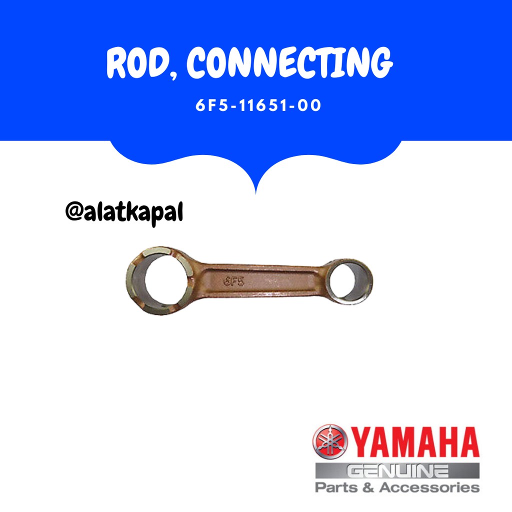 Jual Connecting Rod Mesin Tempel Yamaha 40HP atau PK 6F5-11651-00 ...