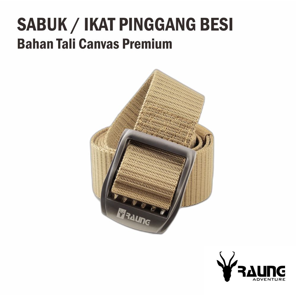 Jual Raung Adventure - Sabuk / Ikat Pinggang / Gesper Tactical Lapangan ...