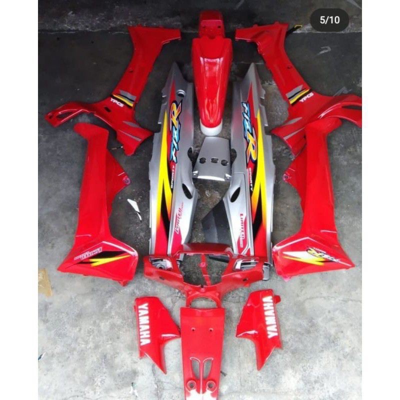 Jual Promo Cover Body Full Halus Fizr F Zr Merah Silver Limited Edition