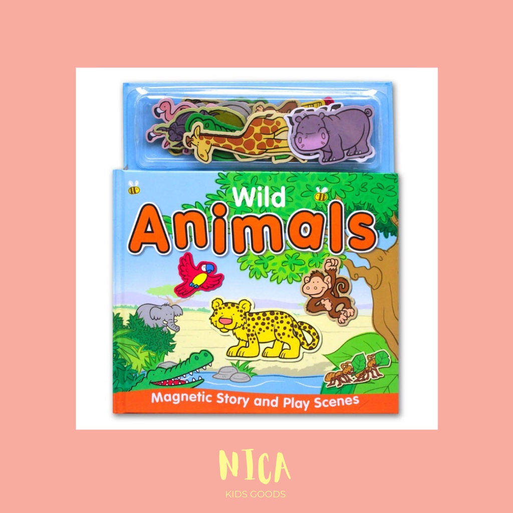 Jual Wild Animals Story and Play Scene Book Shopee Indonesia