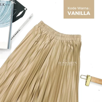 Rok Plisket Panjang 100 Cm SPECIAL EDITION Pleated Skirt Rok Rempel Besar Rok