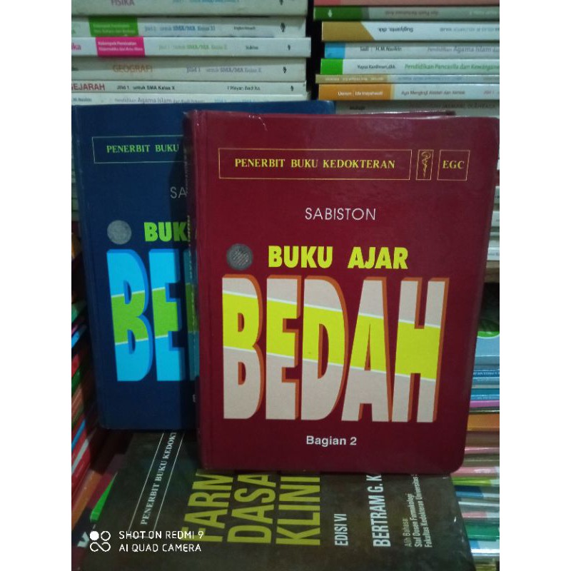 Jual Buku Ajar Bedah Jilid I Dan Ii Sabiston Original Shopee Indonesia