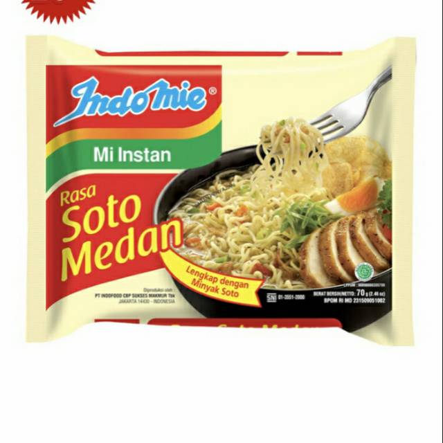 Jual Indomie Rasa Soto Medan Kuliner Indonesia | Shopee Indonesia