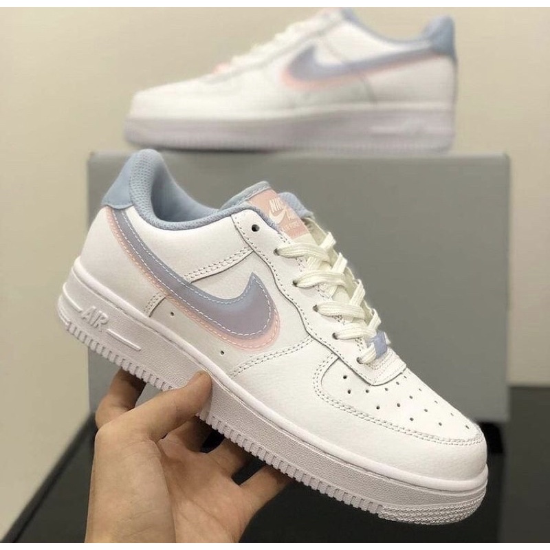 Nike air force 1 azul y rosa hotsell