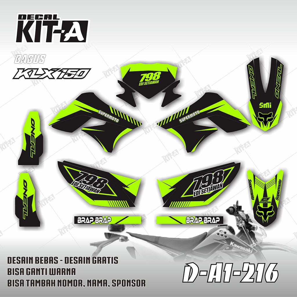 decal klx 150 s