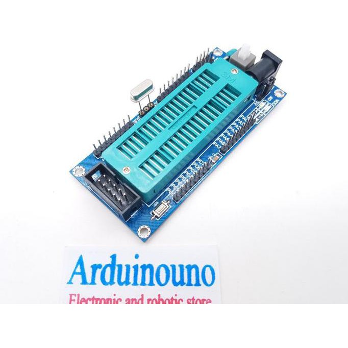 Jual Minimum System Atmega 16 32 8535 Minsys Monster 5V Regulator Zif ...