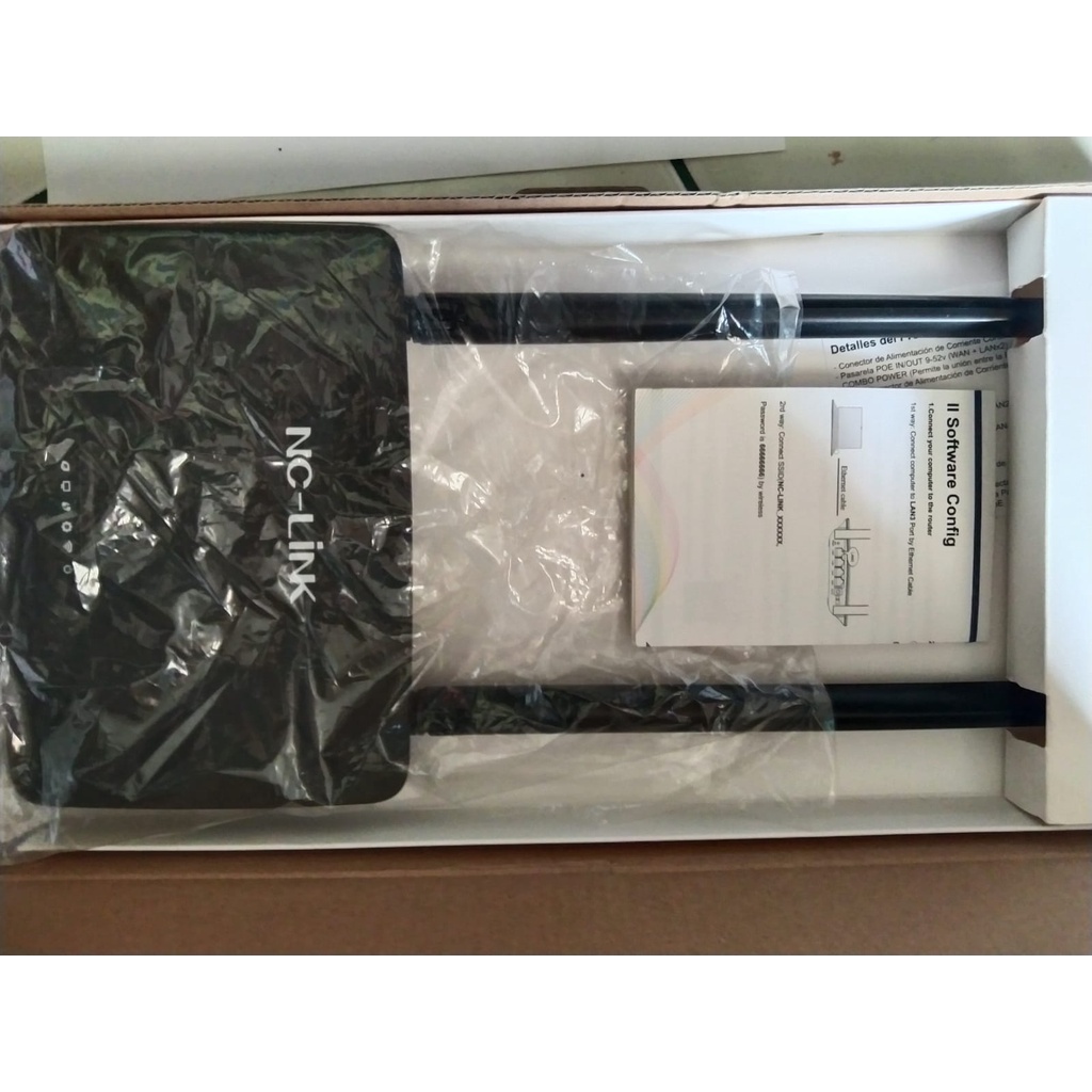 Jual NC-LINK NC-WR27 NCLINK 300Mbps Wireless PoE Router + Adaptor ...