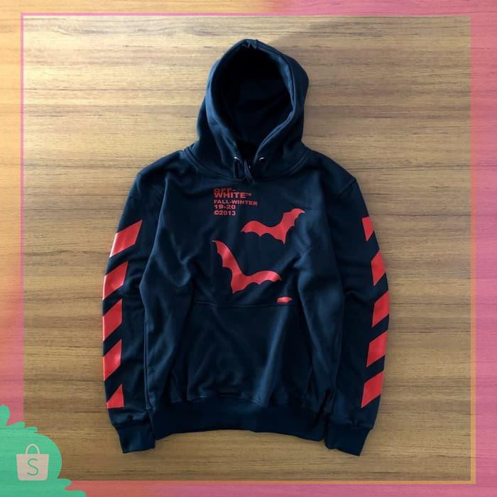 Off white bat discount hoodie