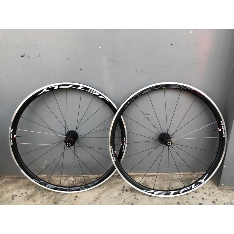 Jual Wheelset Novatec Jetfly Alloy rims brake 700c Wheelset Roadbike rb ...
