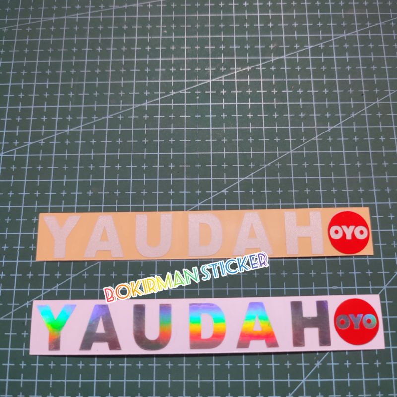 Jual STICKER YAUDAH OYO CUTTING | Shopee Indonesia