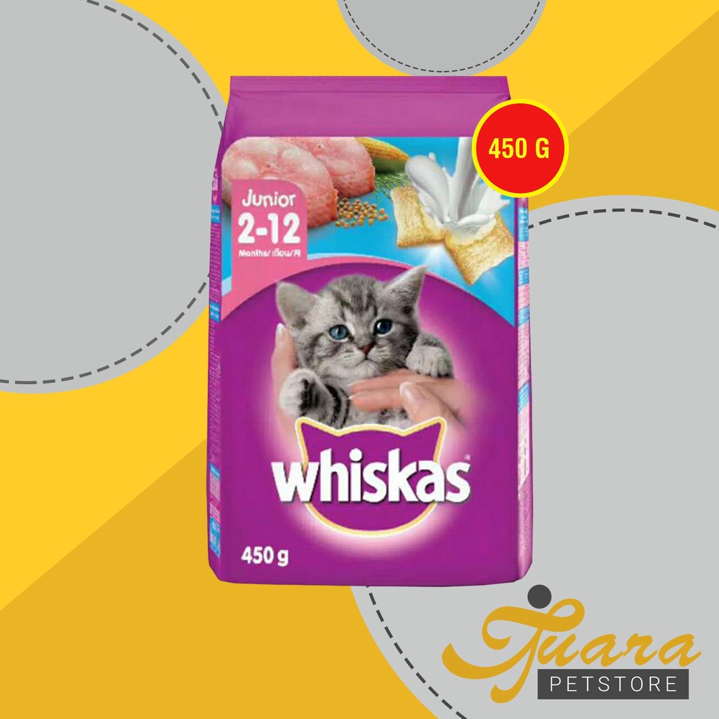Jual Whiskas Junior Ocean Fish 450g Shopee Indonesia