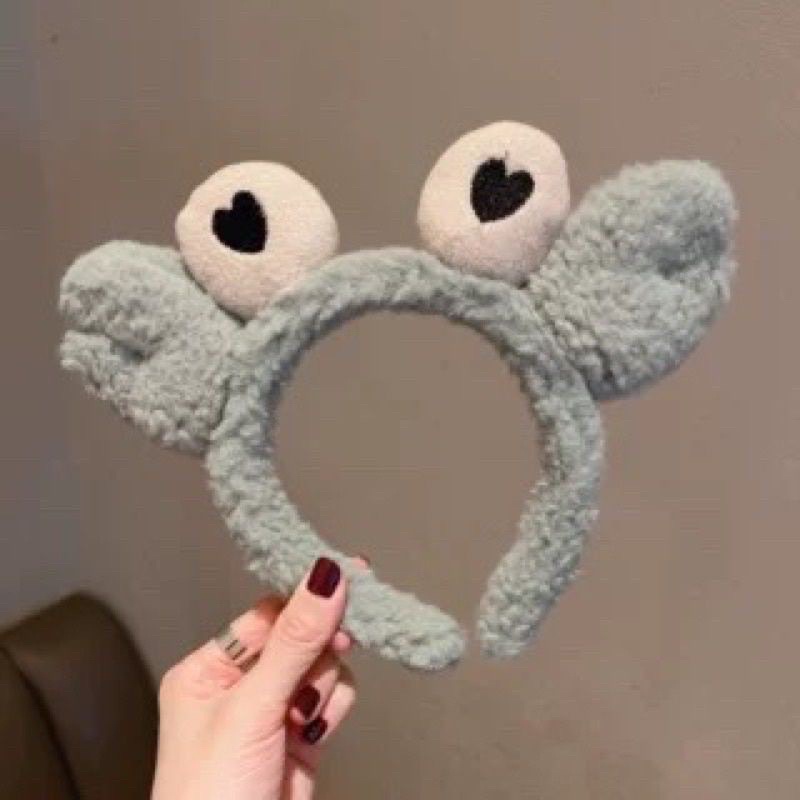 Jual KEPITING/CRAB (Bandana cuci muka lucu/ bando cuci muka korea