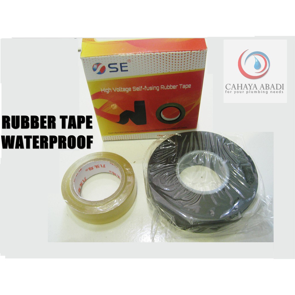 Jual Isolasi Listrik Rubber Tape Waterproof Isolasi Kabel Isolasi Sible Shopee Indonesia