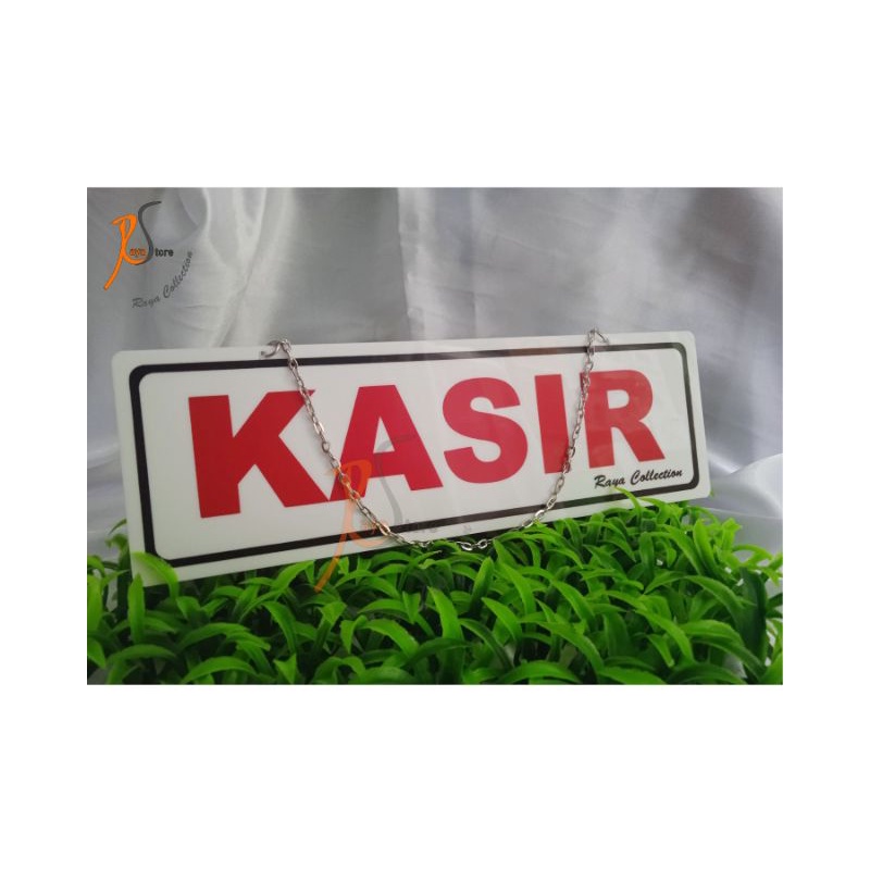 Jual Tulisan Acrylic Kasir Ukuran 25x8 Cm Murah Shopee Indonesia