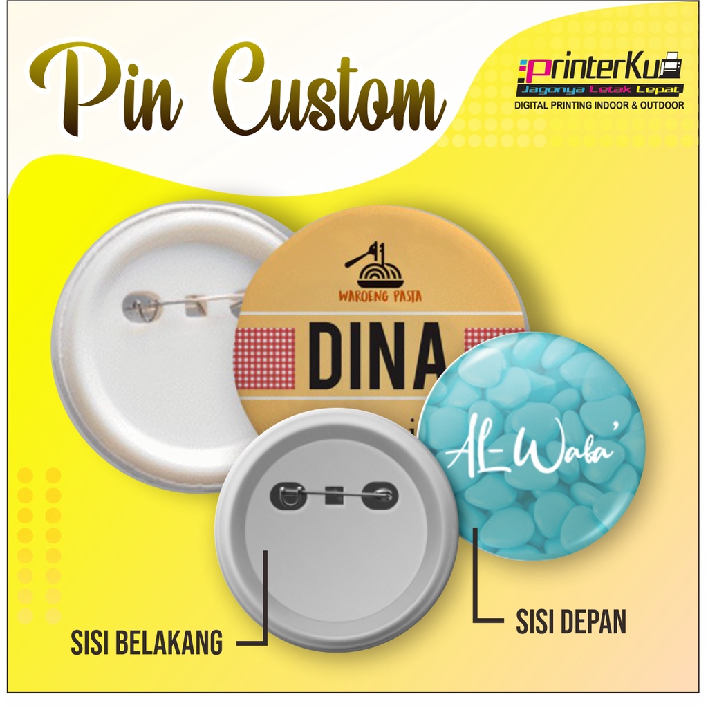 Jual PIN CUSTOM | Shopee Indonesia