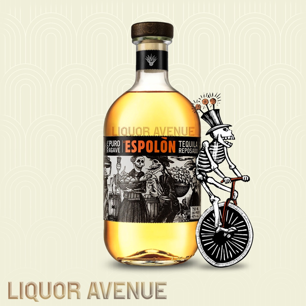 Jual ESPOLON Tequila Reposado Gold 100 Puro Agave 750ml Shopee Indonesia