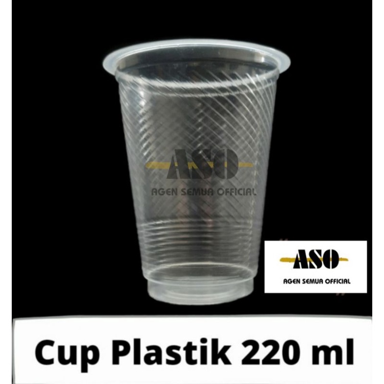 Jual Gelas Cup Plastik Aqua Kopi 220ml Isi 50 Shopee Indonesia 3805