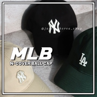 Jual MLB Korea Stamp Ball Cap LA - Navy Original 2023