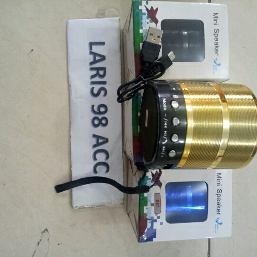 Jual Mini Speaker Bluetooth MMC model Iron Beat Bass Berkualitas ...