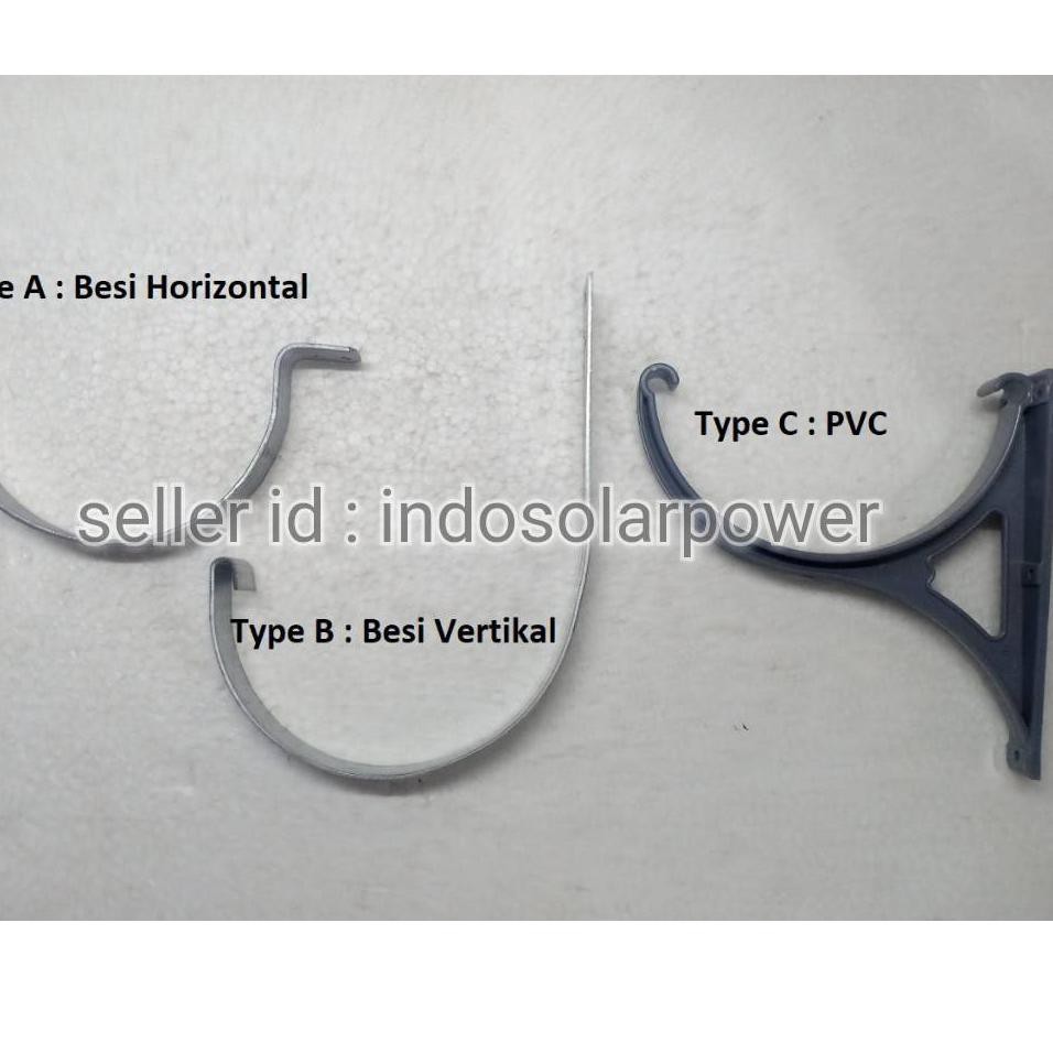 Talang Air Pvc Setengah Lingkaran