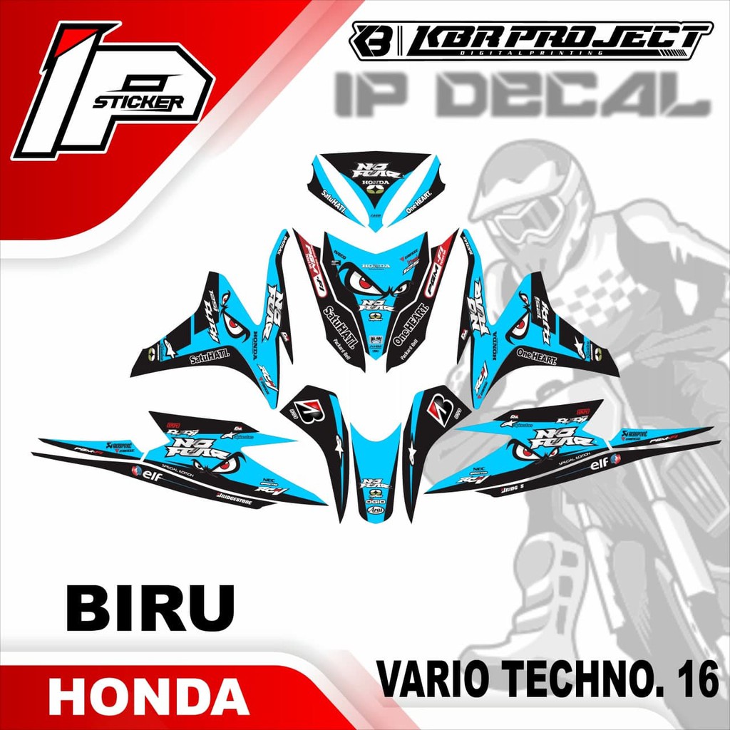 Jual DECAL VARIO TECHNO STICKER VARIASI MOTIF GRAFIS DECAL MOTOR HONDA ...