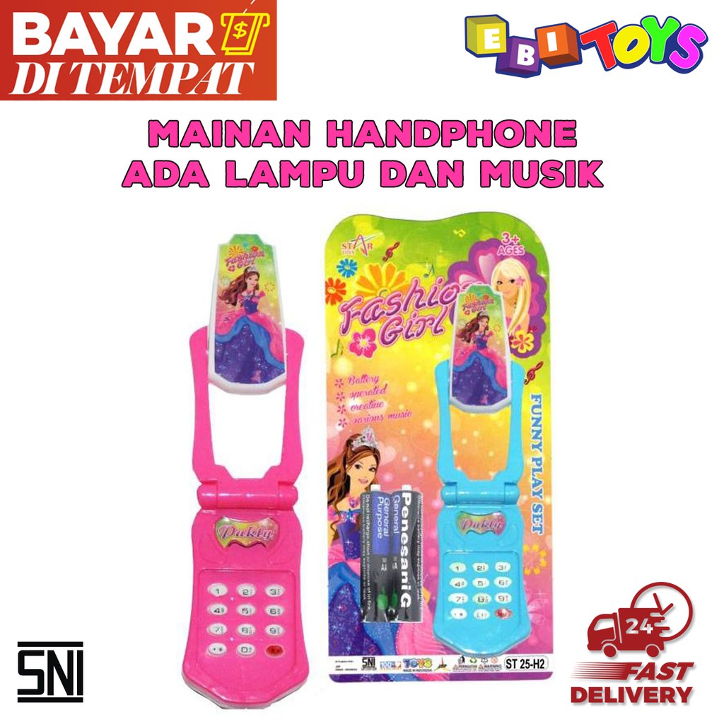 Promo TELEPHONE MUSIC MINNIE - BABY PHONE MINNIE LIGHT & MUSIC Diskon 24%  di Seller Elenesia Toys - Pejuang, Kota Bekasi