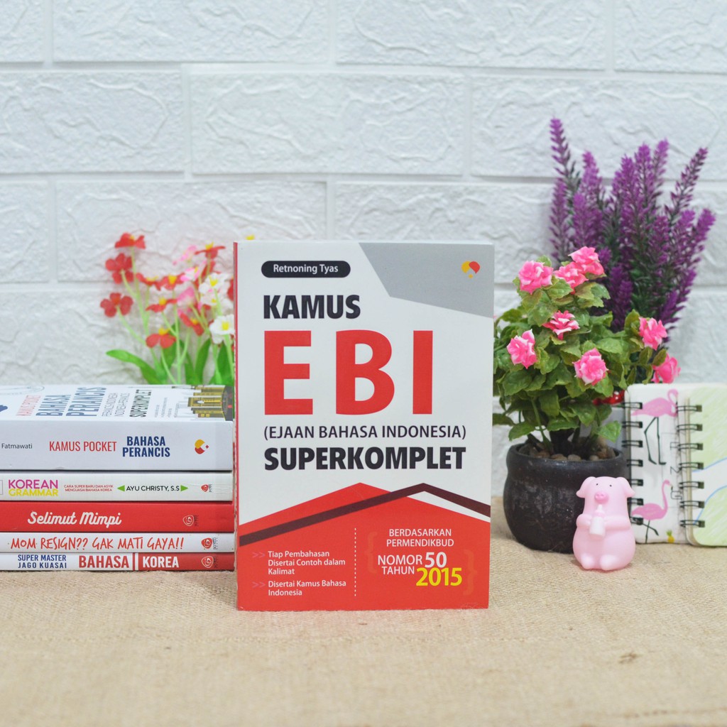 Jual Buku Kamus EBI (Ejaan Bahasa Indonesia) Superkomplet Lengkap Dan ...