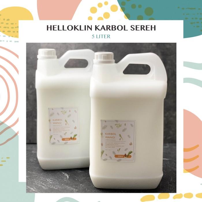 Jual Karbol Helloklin Karbol Sereh 5 Liter Karbol Wangi Pembersih