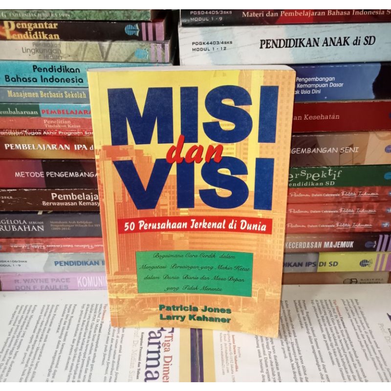 Jual ORIGINAL BUKU MISI DAN VISI - 50 PERUSAHAAN TERKENAL DI DUNIA ...