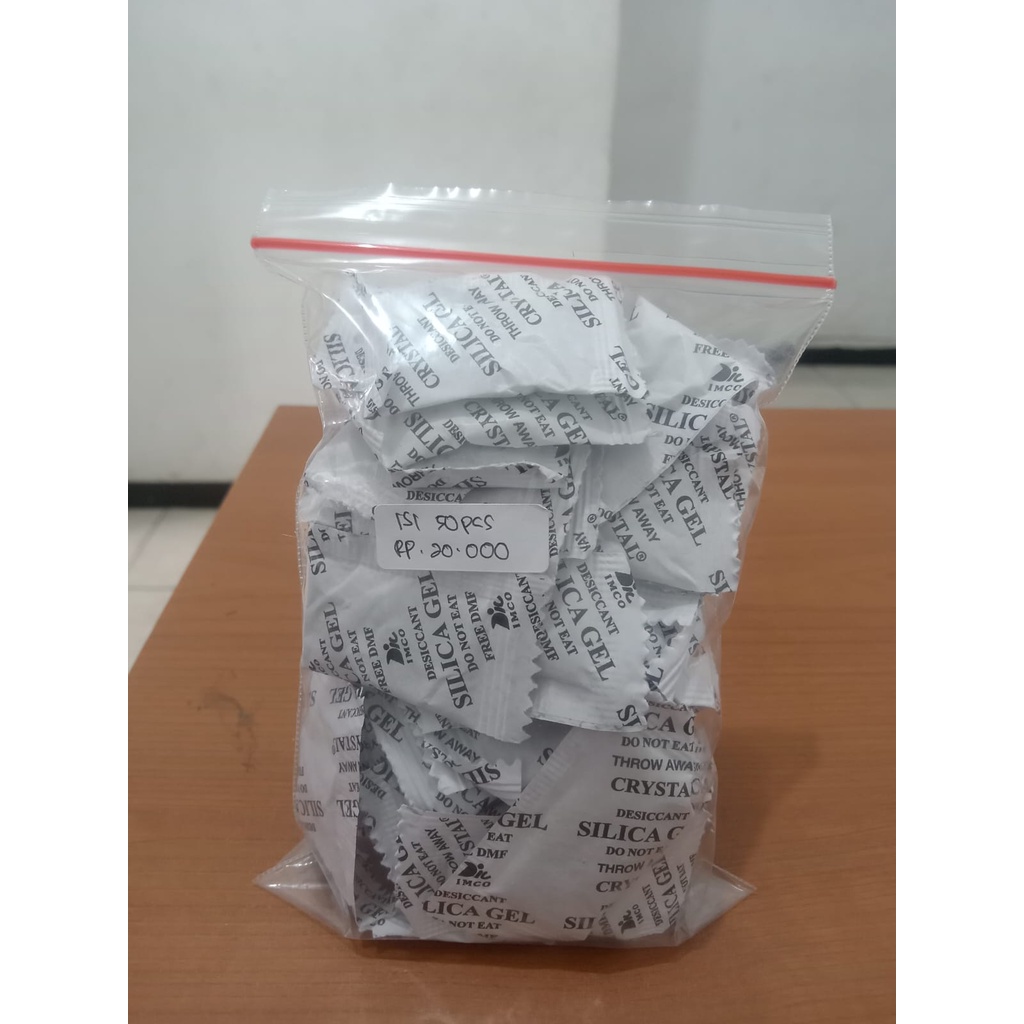 Jual Silica Gel 25 gr - Isi 50 pcs | Shopee Indonesia