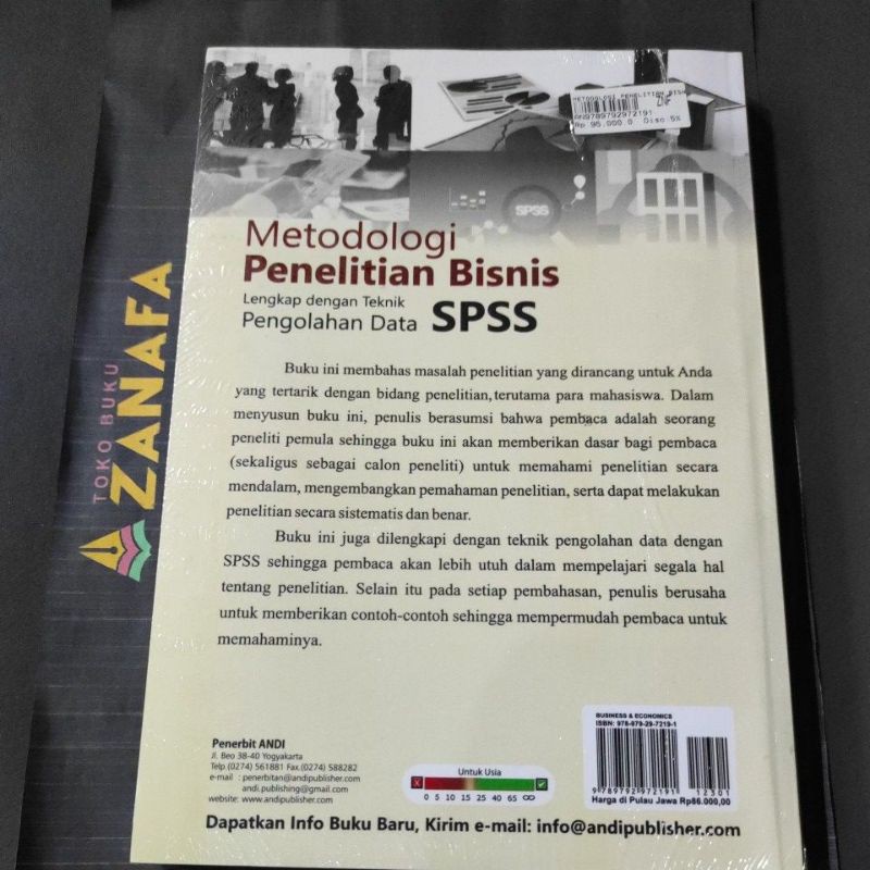 Jual Metodologi Penelitian Bisnis Lengkap Dengan Teknik Pengolahan Data ...