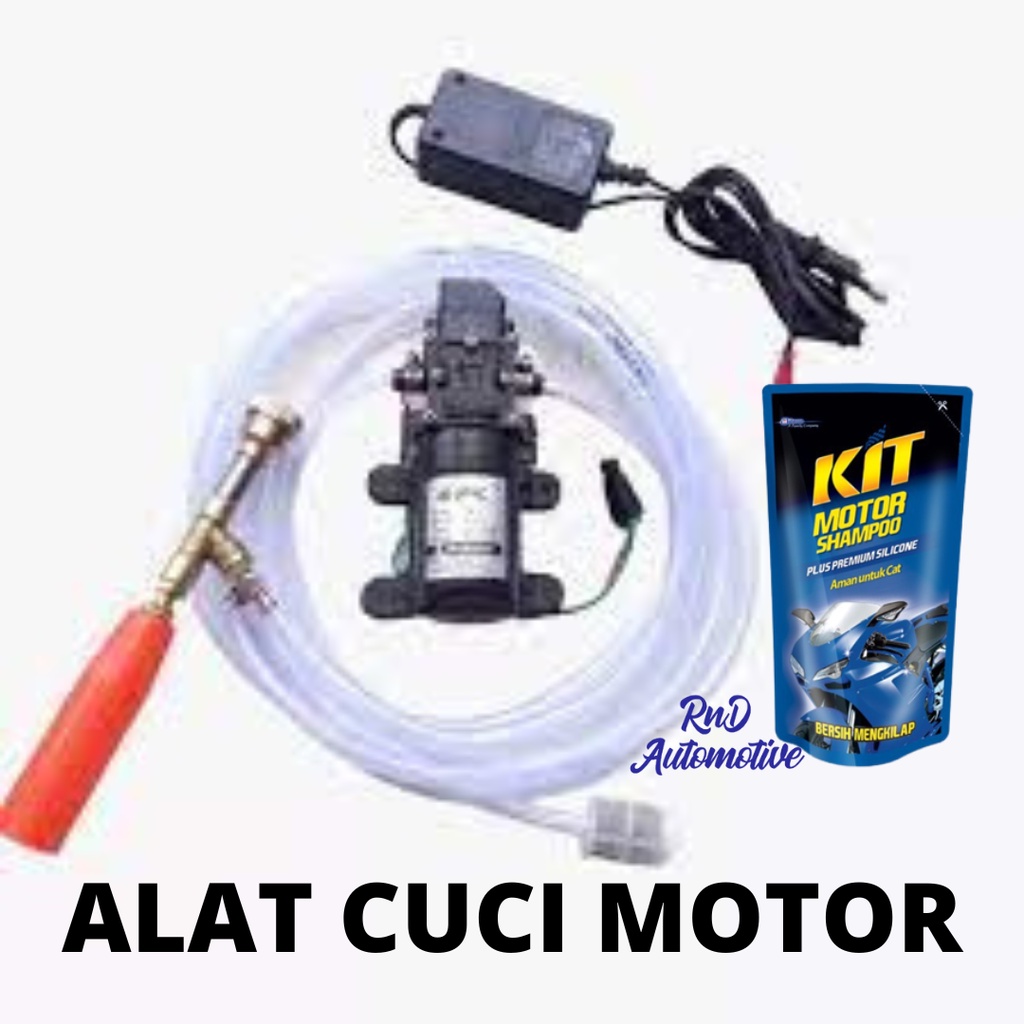 Jual Alat Cuci Motor AC PAKET EKONOMIS Free Kit Shampoo Motor 6201 ...