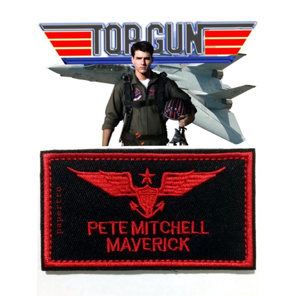 Jual TOP GUN MAVERICK Pilot Name Tag Shopee Indonesia