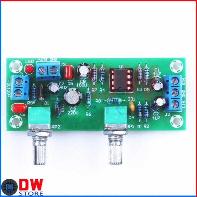 Jual Preamp Subwoofer NE5532 NE5532P Low Pass Filter PreAmplifier ...