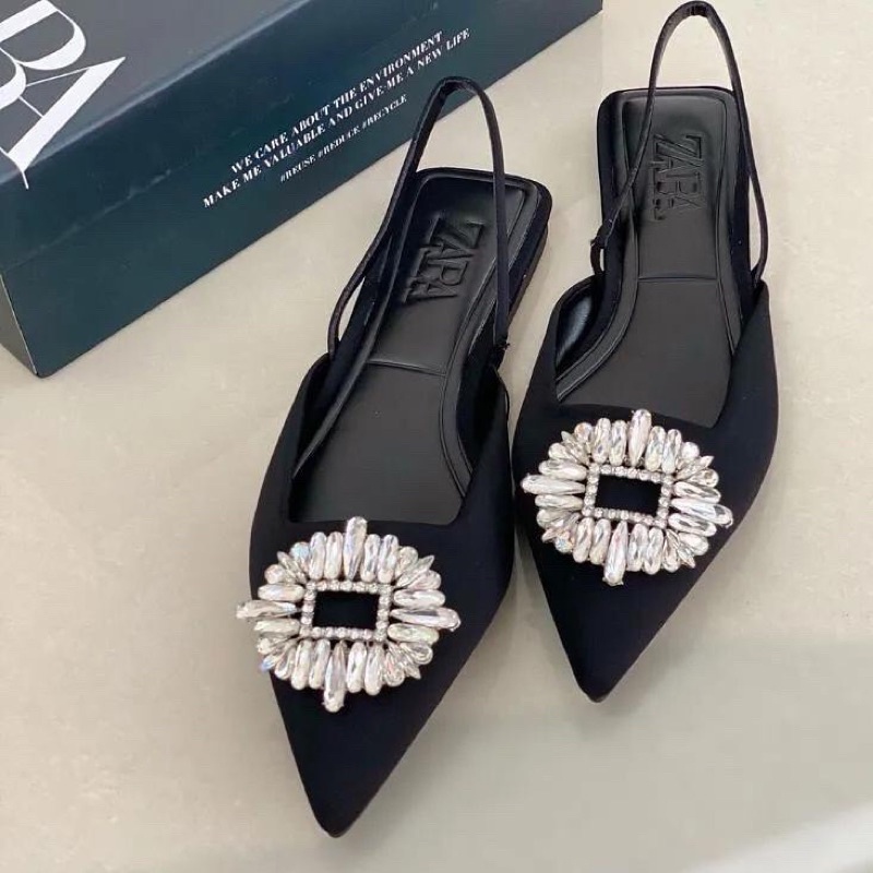 Jual Sepatu ZARA Flatshoes ZARA shoes zara Shopee Indonesia