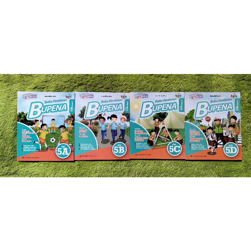 Jual ORIGINAL BUKU PENILAIAN BUPENA TEMATIK TERPADU KELAS 5A 5B 5C 5D ...