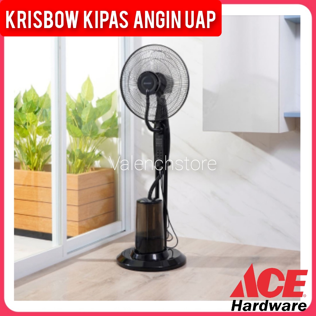 Jual Krisbow Kipas Angin Disinfektan Kipas Angin Uap Remote W