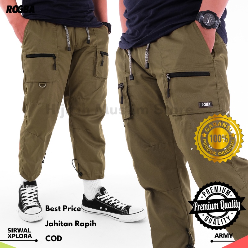 Jual Celana Sirwal Tactical Outdoor Cargo Tempur La Isbal Sunnah ...