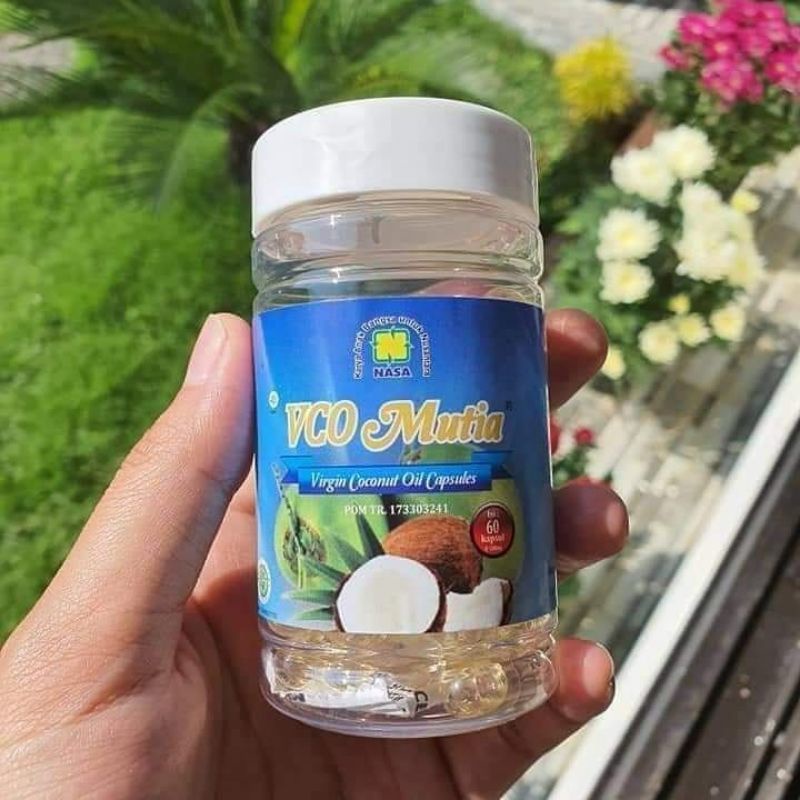 Jual Vco Kapsul Mutia Kapsul Minyak Kelapa Murni Virgin Coconut Oil Capsules Shopee Indonesia