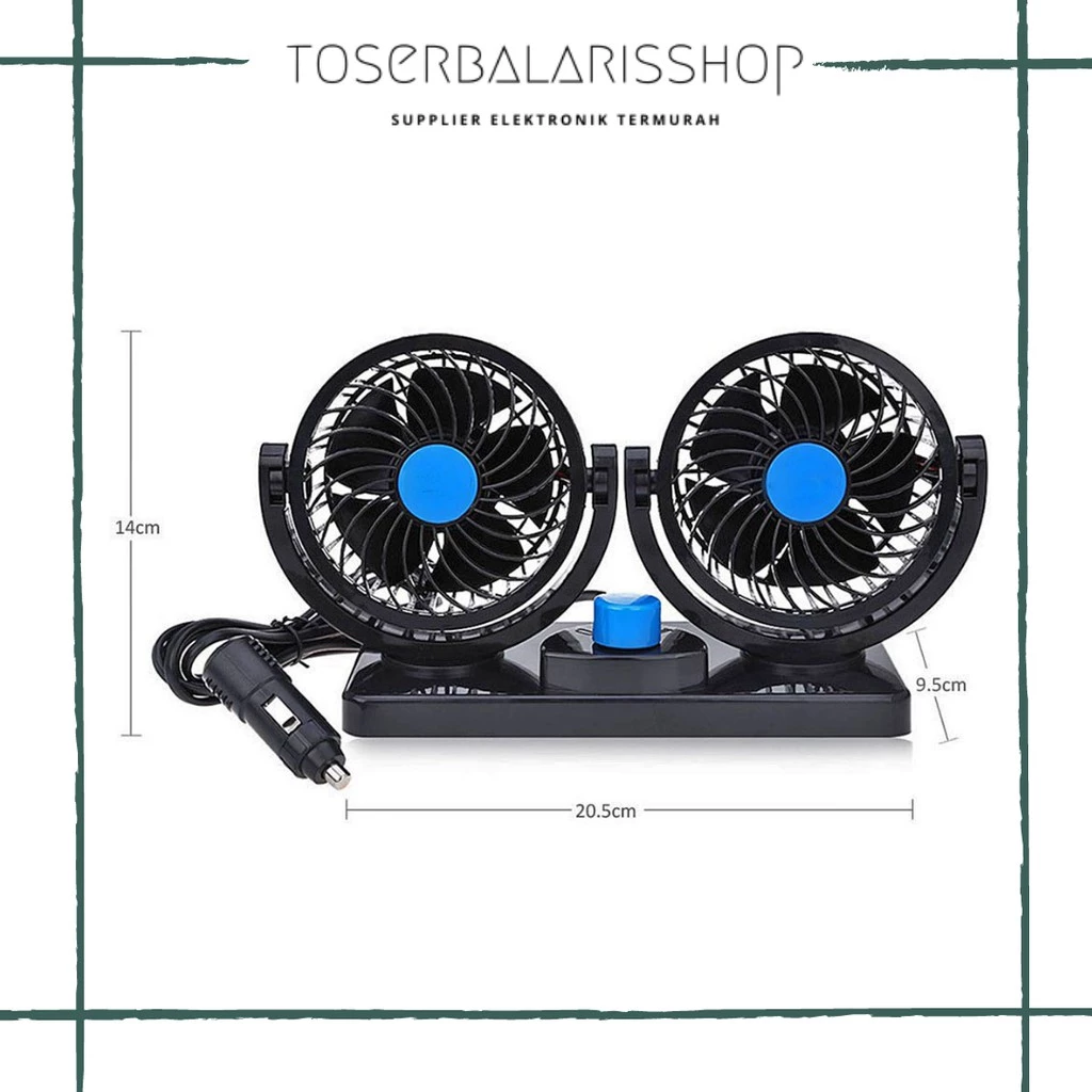 KIPAS MOBIL DOUBLE GSE-T303 | AutoStock