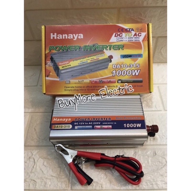 Jual Power Inverter 1000 Watt 1000W HANAYA | Shopee Indonesia