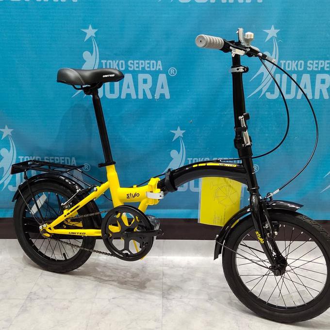 Jual Sepeda Lipat United Stylo 16 Inch | Shopee Indonesia