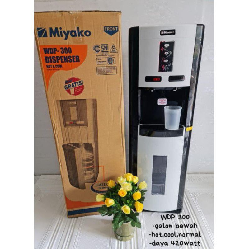 Jual Dispenser Miyako Wdp 300 Dispenser Galon Bawah Dispenser Galon Bawah Miyako Wdp 200 H Hot 6161