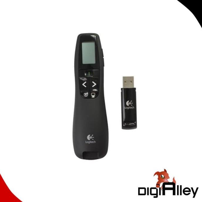 Jual Logitech R800 Laser Pointer Hijau Laser Wireless Presenter USB