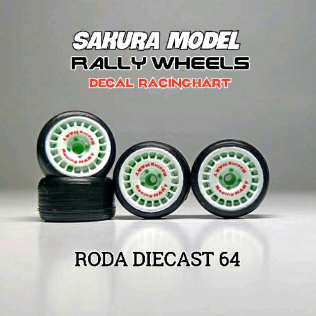 Jual Sakura Model Rally Wheels Racing Hart | Shopee Indonesia