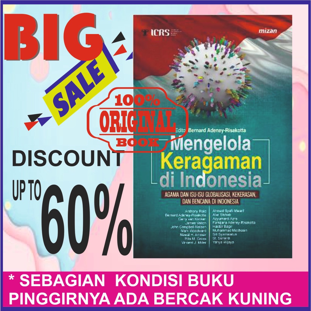 Jual Buku Mengelola Keragaman Di Indonesia - Anthony Reid Dkk Ori ...