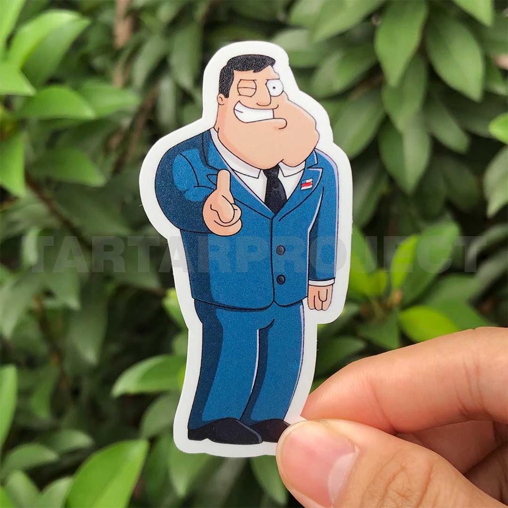 Jual Sticker Stiker Vynil - Stan Smith American Dad! | Shopee Indonesia