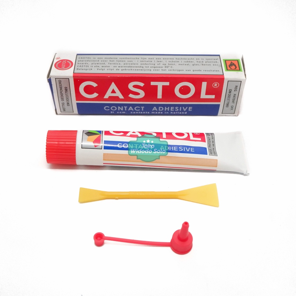 Jual Lem Castol Besar Kuning Tube Contact Adhesive 51 cc Gram - 1 Buah ...