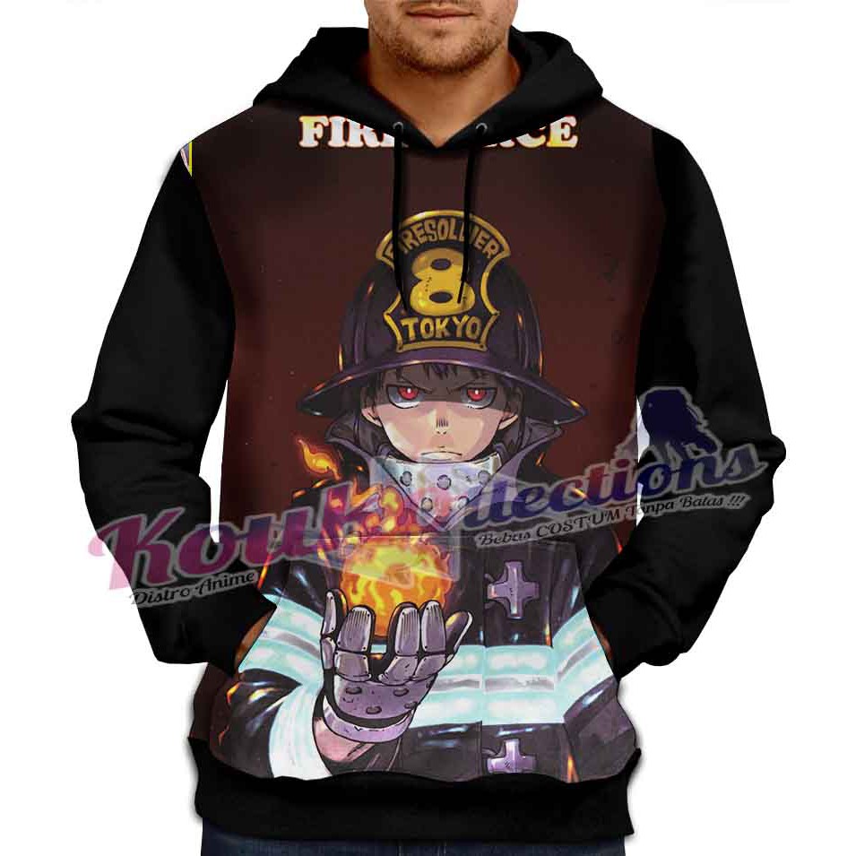 Jual PROMO Jaket Anime FIRE FORCE SHINRA KUSAKABE-pakaian pria dan wanita  ,BAJU ANIME, anime stuff,poster | Shopee Indonesia